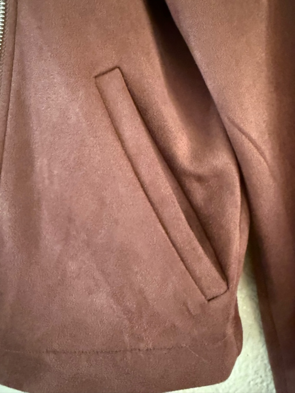 Lauren Conrad Brown Suede Moto Jacket - XS - Picture 9 of 12